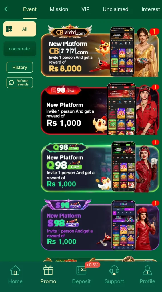 CT777 Game Event